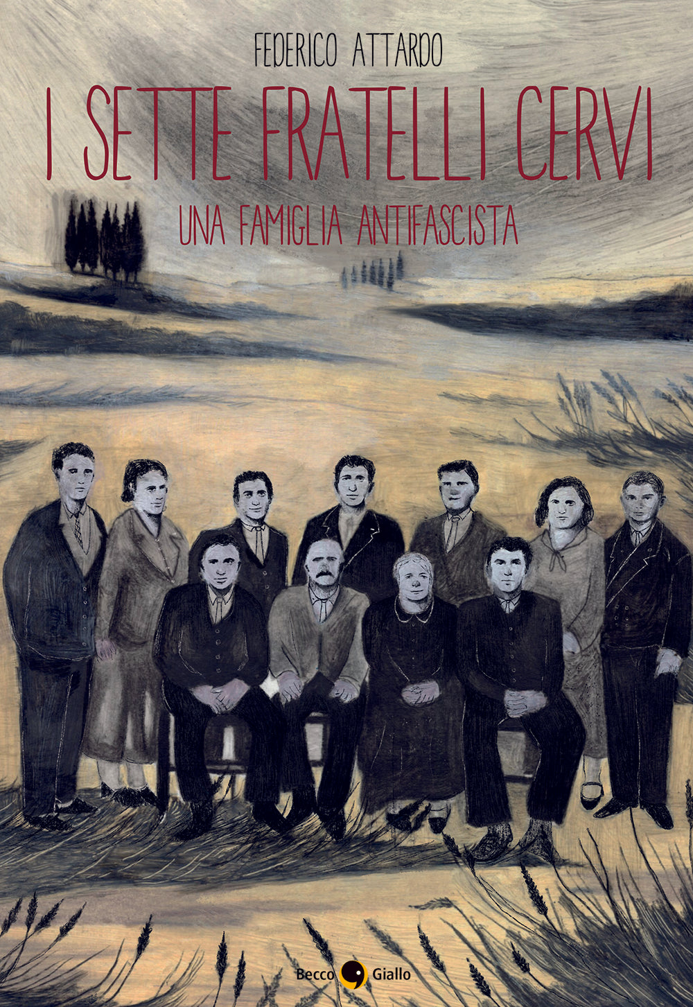 Libro - I sette fratelli Cervi, una famiglia antifascista, F.Attardo